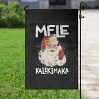 Mele Kalikimaka Garden Flag Hawaii Christmas Party Santa - Wonder Print Shop