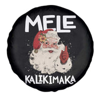 Mele Kalikimaka Spare Tire Cover Hawaii Christmas Party Santa - Wonder Print Shop