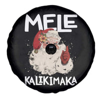 Mele Kalikimaka Spare Tire Cover Hawaii Christmas Party Santa - Wonder Print Shop