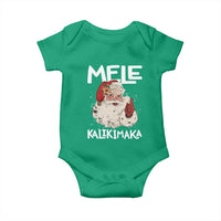 Mele Kalikimaka Baby Onesie Hawaii Christmas Party Santa - Wonder Print Shop