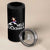 Christmas In July Surfing Santa 4 in 1 Can Cooler Tumbler Mele Kalikimaka Summer Beach Hawaii - Wonder Print Shop