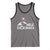 Christmas In July Surfing Santa Tank Top Mele Kalikimaka Summer Beach Hawaii - Wonder Print Shop