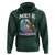 Mele Kalikimaka Hawaii Christmas Surfing Santa Hoodie Summer Beach Hawaii Xmas In July - Wonder Print Shop