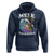 Mele Kalikimaka Hawaii Christmas Surfing Santa Hoodie Summer Beach Hawaii Xmas In July - Wonder Print Shop