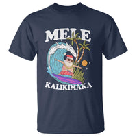 Mele Kalikimaka Hawaii Christmas Surfing Santa T Shirt Summer Beach Hawaii Xmas In July - Wonder Print Shop