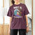 Mele Kalikimaka Hawaii Christmas Surfing Santa T Shirt For Women Summer Beach Hawaii Xmas In July - Wonder Print Shop