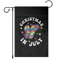 Christmas In July Summer Beach Garden Flag Hawaii Flip Flops Hibiscus - Wonder Print Shop