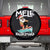 Mele Kalikimaka Spare Tire Cover Santa Water Skiing Summer Beach Hawaiian Christmas In July - Wonder Print Shop