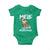 Mele Kalikimaka Baby Onesie Santa Water Skiing Summer Beach Hawaiian Christmas In July - Wonder Print Shop