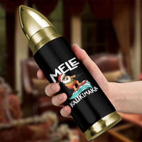 Mele Kalikimaka Bullet Tumbler Santa Water Skiing Summer Beach Hawaiian Christmas In July - Wonder Print Shop