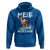 Mele Kalikimaka Hoodie Santa Water Skiing Summer Beach Hawaiian Christmas In July - Wonder Print Shop