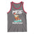 Mele Kalikimaka Tank Top Santa Water Skiing Summer Beach Hawaiian Christmas In July - Wonder Print Shop
