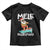 Mele Kalikimaka Toddler T Shirt Santa Water Skiing Summer Beach Hawaiian Christmas In July - Wonder Print Shop