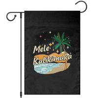 Retro Christmas In July Summer Beach Hawaii Garden Flag Mele Kalikimaka - Wonder Print Shop