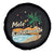 Retro Christmas In July Summer Beach Hawaii Spare Tire Cover Mele Kalikimaka - Wonder Print Shop