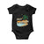 Retro Christmas In July Summer Beach Hawaii Baby Onesie Mele Kalikimaka - Wonder Print Shop