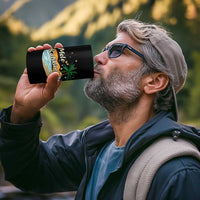 Retro Christmas In July Summer Beach Hawaii 4 in 1 Can Cooler Tumbler Mele Kalikimaka - Wonder Print Shop