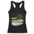 Retro Christmas In July Summer Beach Hawaii Racerback Tank Top Mele Kalikimaka - Wonder Print Shop