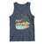 Retro Christmas In July Summer Beach Hawaii Tank Top Mele Kalikimaka - Wonder Print Shop