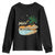 Retro Christmas In July Summer Beach Hawaii Youth Sweatshirt Mele Kalikimaka - Wonder Print Shop