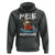 Mele Kalikimaka Hawaiian Christmas Hoodie Funny Santa Jet Ski Summer Beach Xmas In July - Wonder Print Shop