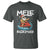 Mele Kalikimaka Hawaiian Christmas T Shirt Funny Santa Jet Ski Summer Beach Xmas In July - Wonder Print Shop