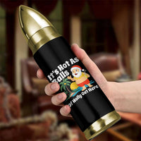 Funny Christmas In July Bullet Tumbler Hot As Balls Santa Summer Party - Wonder Print Shop