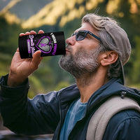 Domestic Violence Awareness 4 in 1 Can Cooler Tumbler Purple Ribbon Support Survivor - Wonder Print Shop