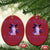 Domestic Violence Awareness Christmas Ornament Halloween October Wear Purple Ghost - Wonder Print Shop
