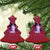 Domestic Violence Awareness Christmas Ornament Halloween October Wear Purple Ghost - Wonder Print Shop