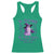 Domestic Violence Awareness Racerback Tank Top Halloween October Wear Purple Ghost - Wonder Print Shop