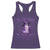 Domestic Violence Awareness Racerback Tank Top Halloween October Wear Purple Ghost - Wonder Print Shop