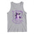 Domestic Violence Awareness Tank Top Halloween October Wear Purple Ghost - Wonder Print Shop