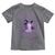 Domestic Violence Awareness Toddler T Shirt Halloween October Wear Purple Ghost - Wonder Print Shop