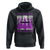 Retro In October We Wear Purple Witch Domestic Violence Awareness Hoodie - Wonder Print Shop