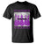 Retro In October We Wear Purple Witch Domestic Violence Awareness T Shirt - Wonder Print Shop