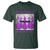 Retro In October We Wear Purple Witch Domestic Violence Awareness T Shirt - Wonder Print Shop
