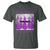 Retro In October We Wear Purple Witch Domestic Violence Awareness T Shirt - Wonder Print Shop