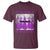 Retro In October We Wear Purple Witch Domestic Violence Awareness T Shirt - Wonder Print Shop