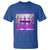 Retro In October We Wear Purple Witch Domestic Violence Awareness T Shirt - Wonder Print Shop