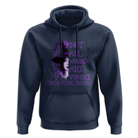 Stop Domestic Violence Hoodie Purple Ribbon Witch Graphic Witchy Feminist
