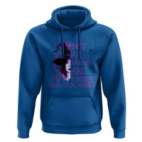 Stop Domestic Violence Hoodie Purple Ribbon Witch Graphic Witchy Feminist