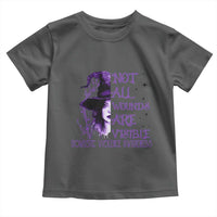 Stop Domestic Violence Toddler T Shirt Purple Ribbon Witch Graphic Witchy Feminist