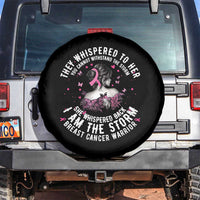 Breast Cancer Spare Tire Cover Pink Ribbon I Am Storm - Wonder Print Shop