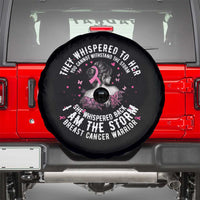 Breast Cancer Spare Tire Cover Pink Ribbon I Am Storm - Wonder Print Shop