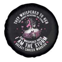 Breast Cancer Spare Tire Cover Pink Ribbon I Am Storm - Wonder Print Shop