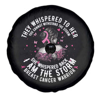 Breast Cancer Spare Tire Cover Pink Ribbon I Am Storm - Wonder Print Shop