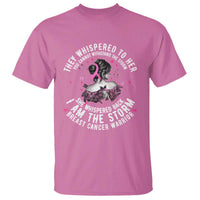 Breast Cancer T Shirt Pink Ribbon I Am Storm - Wonder Print Shop