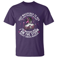 Breast Cancer T Shirt Pink Ribbon I Am Storm - Wonder Print Shop