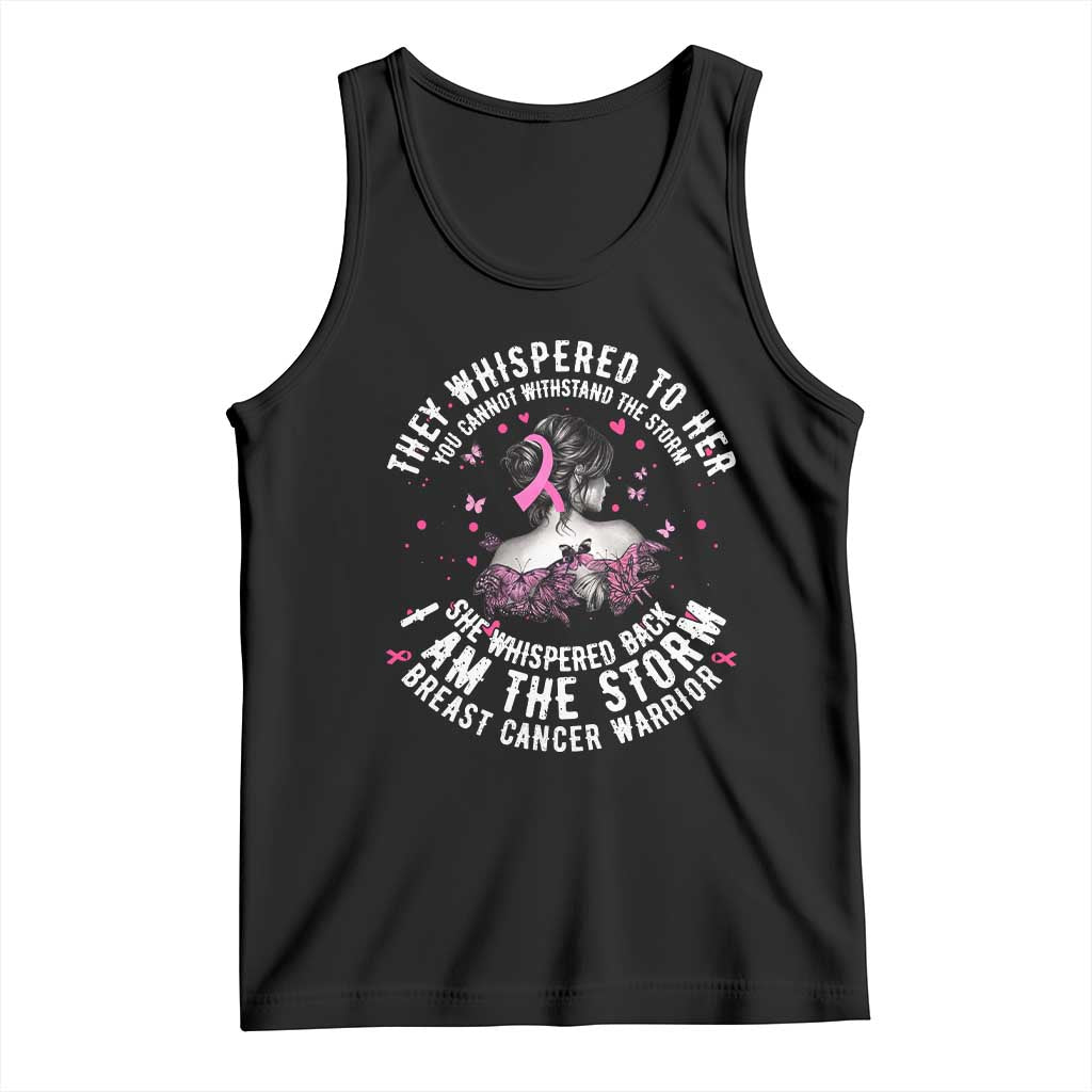 Breast Cancer Tank Top Pink Ribbon I Am Storm - Wonder Print Shop